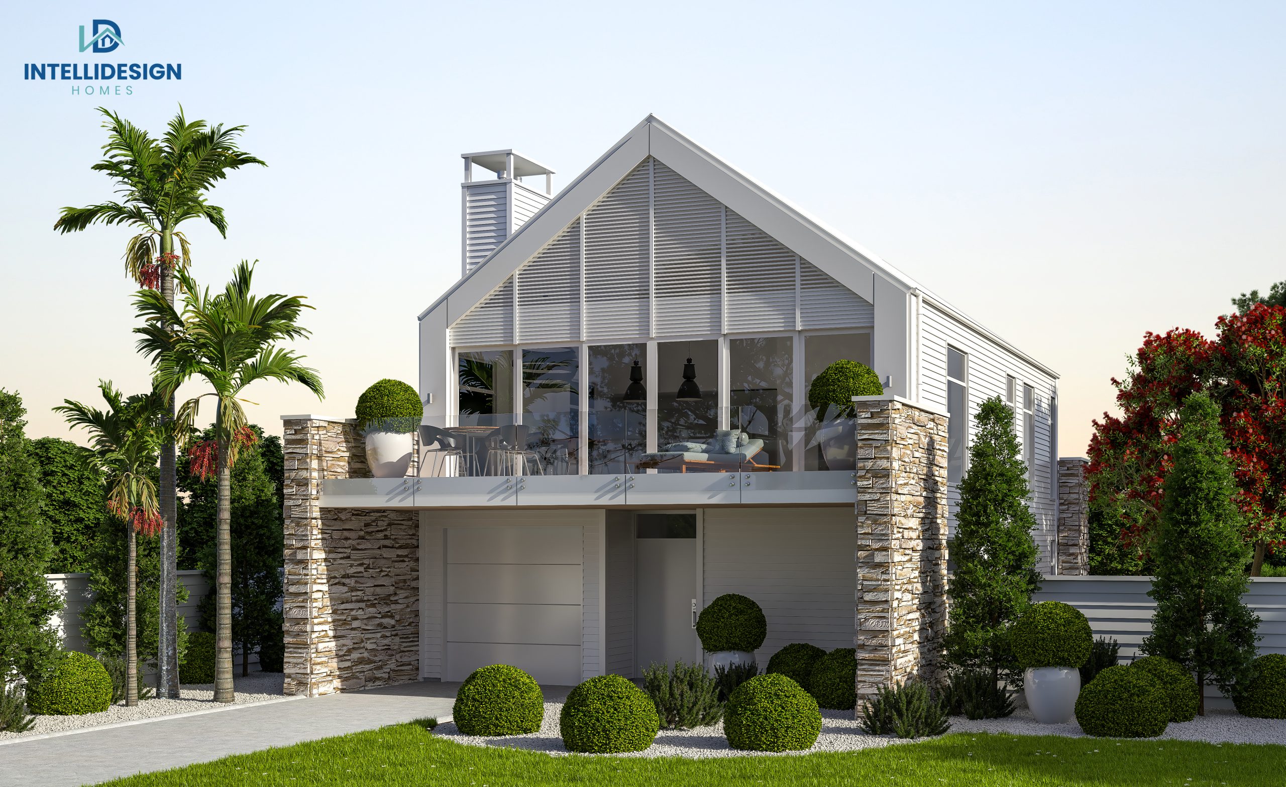 Bayside house plan artist impression