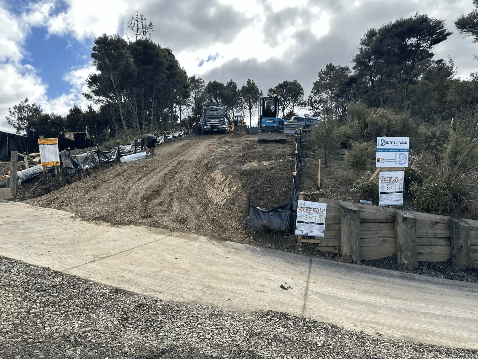 Construction site access