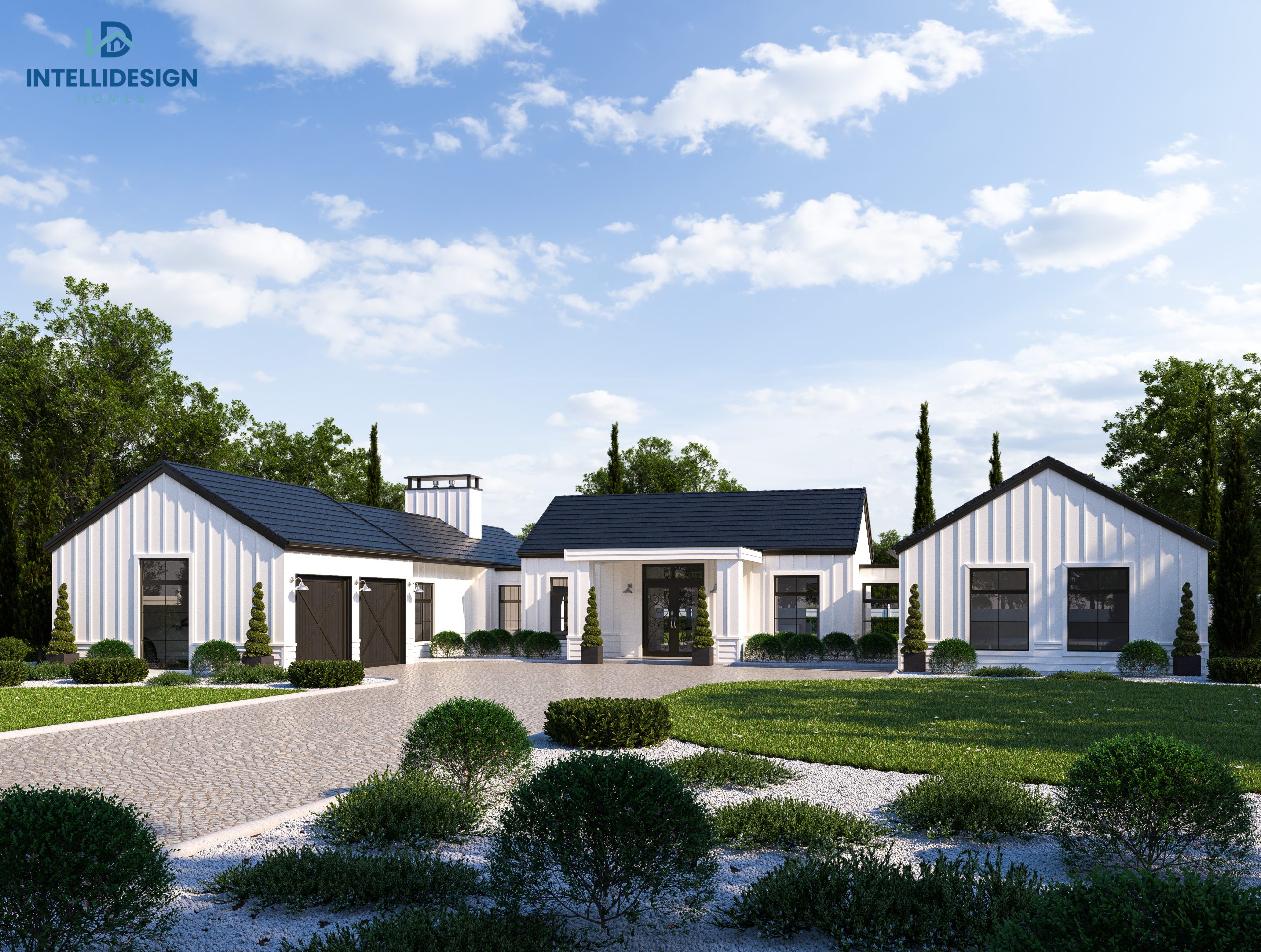 Symmetry house plan artist impression